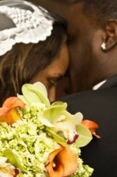 Intimate conversation during our First Dance